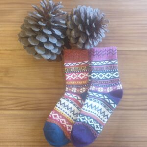 Nordic Style Socks - Geometric 2