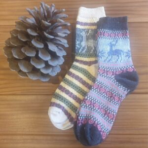 Nordic Style Socks - Reindeer